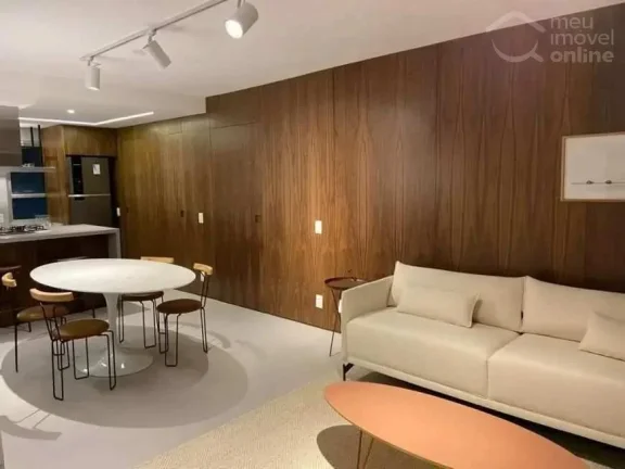 Imagem Apartamento a venda totalmente mobiliado com 3 dormitórios (1 suíte) e 1 vaga na Vila Olímpia, São Paulo