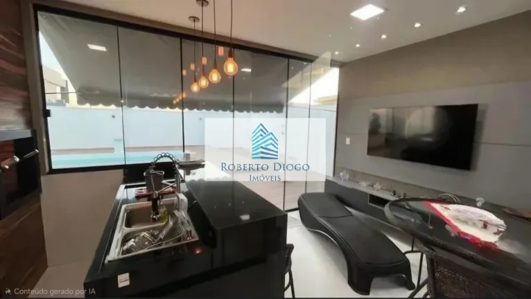 Imagem Residência de luxo em condomínio exclusivo de Maricá-RJ: 4 quartos, 4 suítes e 211m² de elegância em Inoã.