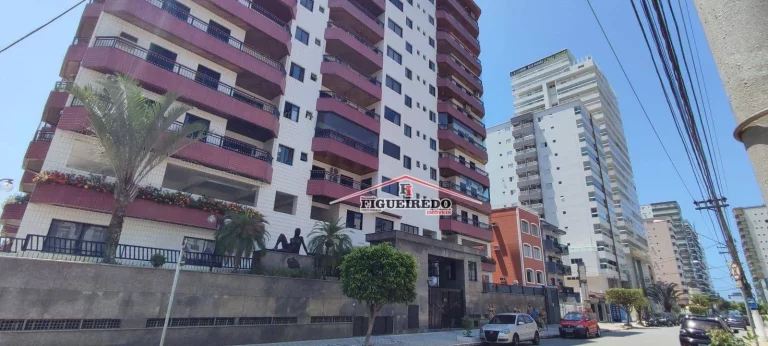 Imagem Apartamento à venda, 93 m² por R$ 550.000,00 - Canto do Forte - Praia Grande/SP