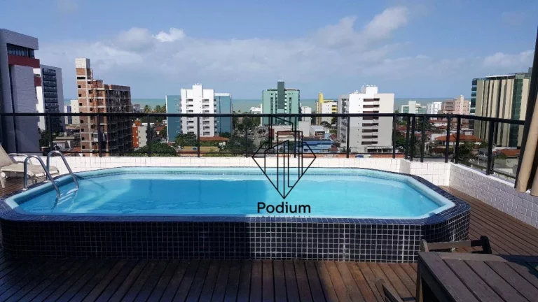 Imagem Apartamento Home Flat mobiliado e equipado a 500m da Praia do Cabo Branco - FL0902