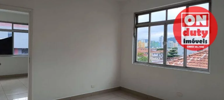 Imagem Sala para alugar, 70 m² por R$ 2.900,00/mês - Boqueirão - Santos/SP
