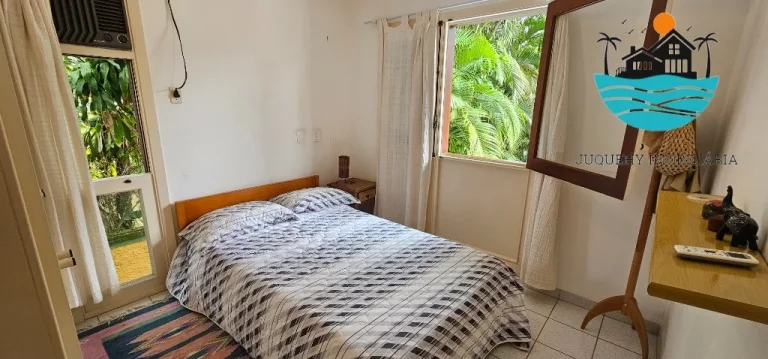 Imagem Casa a Vendas - Condomínio 4 suítes, 3 vagas, serviço de praia, piscina coletiva, sauna, jogos - 240m² de área construída | Juquehy Imobiliária.