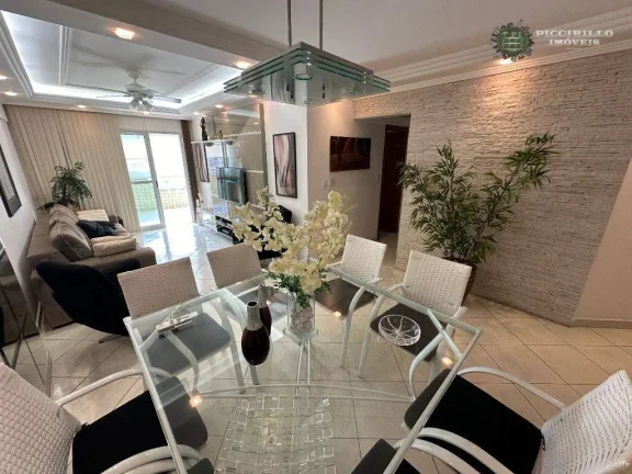 Imagem Apartamento com 3 dormitórios à venda, 134 m² por R$ 1.250.000,00 - Vila Guilhermina - Praia Grande/SP