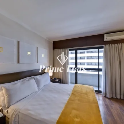 Imagem Flat disponível para venda no Mercure São Paulo Grand Plaza Paulista Hotel na Paraíso, com 30m², 1 dormitório e 1 vaga