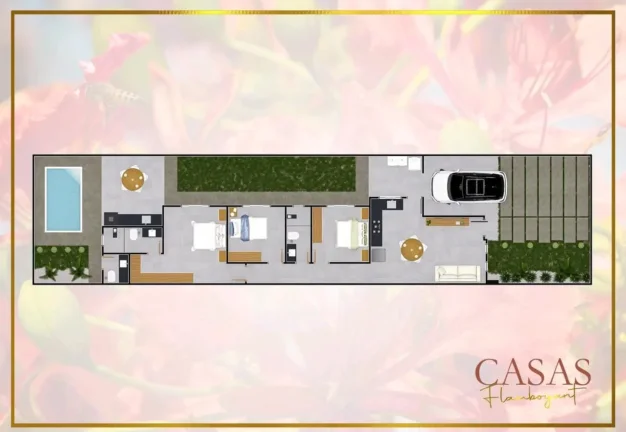 Imagem Casas De 3/4 C Suite Com Lazer Completo No Parque Flamboyant Com Entrada Parcelada