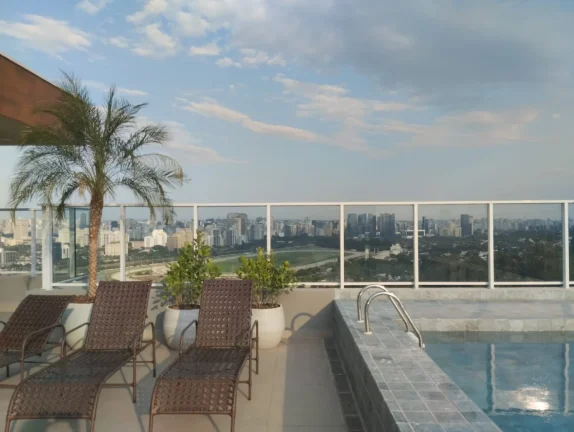 Imagem Apartamento 31M², 1Q, 1 Banheiro, 1 Vaga, Academia, Brinquedoteca, Churrasqueira, Piscina, Playground, Salão de Festas, Salão de Jogos.