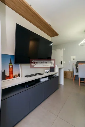 Imagem Quer morar em um verdadeiro Rosort no Alto da Boa Vista? Apartamento de 86m2, planejados em todos os ambientes, com 2 Dormitorios, 1 Suíte, sala de Estar, sala de jantar, terraço coberto, terraço descoberto, piscinas, e lazer completo de Resort. Venha mor