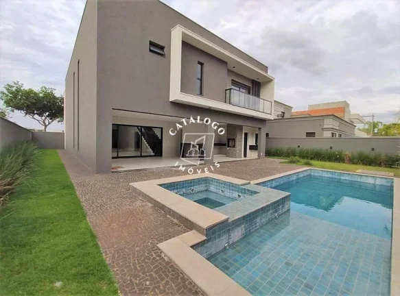 Imagem Casa em Condomínio a Venda no bairro Residencial e Empresarial Alphaville - Ribeirão Preto, SP