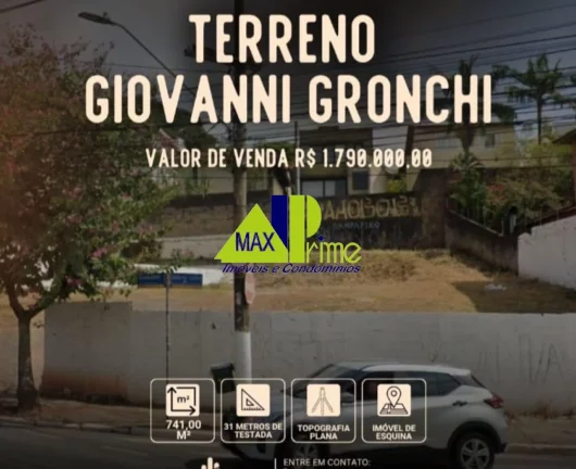 Imagem Terreno à venda no bairro Morumbi, São Paulo-SP: 741,00 m² de área!