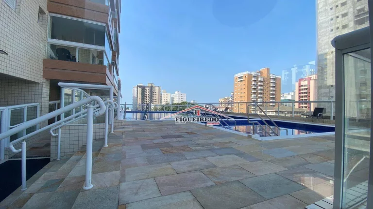 Imagem Apartamento à venda, 122 m² por R$ 890.000,00 - Vila Guilhermina - Praia Grande/SP