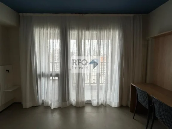 Imagem Studio de luxo no Brooklin Paulista: 1 quarto, 1 suíte, 1 banheiro, 27m² de área - Venda ou Locação em SP!