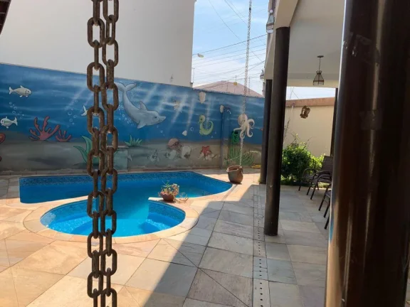 Imagem LUXO, LAZER E SEGURANÇA TOTAL: CASA COMPLETA COM PISCINA POR R$ 1.3 MILHÃO!