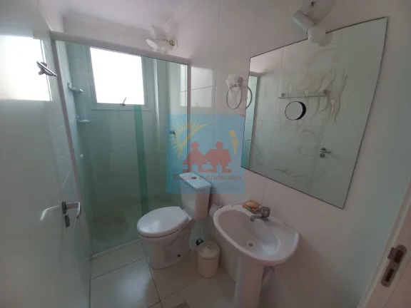 Imagem Apartamento no Centro de Mongaguá - 2 Dormitórios (1 Suíte) - Varanda Gourmet - 1 Vaga de Garagem - R$ 345 mil, Cod: 350