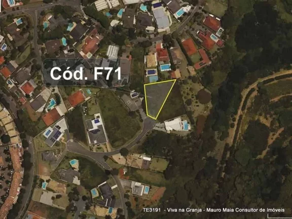 Imagem Cond Passárgada D - LOTE 1.483,16m², praticamente plano, 100% aproveitável!