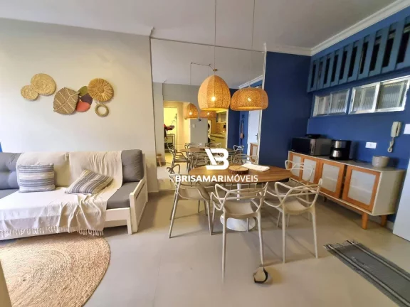 Imagem LINDO APARTAMENTO EM PITANGUEIRAS – GUARUJÁ, COM VISTA MAR E TOTALMENTE REFORMADO E DECORADO!