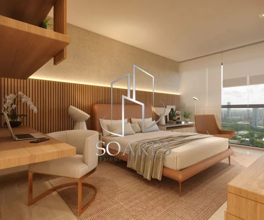 Imagem Live Almaa com 3 suites com uma vista panoramica e nascente em são Braz