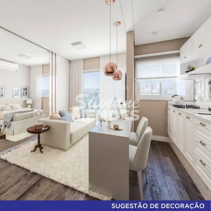 Imagem Apartamento Stúdio com 37 m² no Portal da Colina