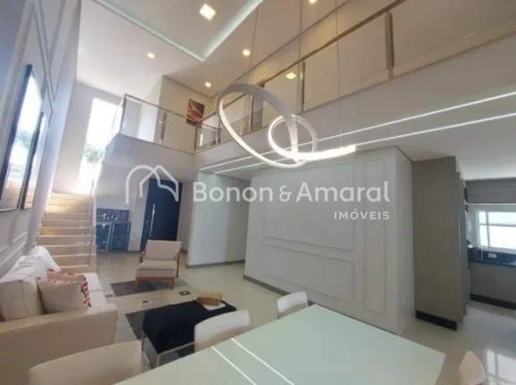 Imagem Casa no Condomínio Flor da Serra em Valinhos, com 293m² de área privativa em um terreno de 340m²...