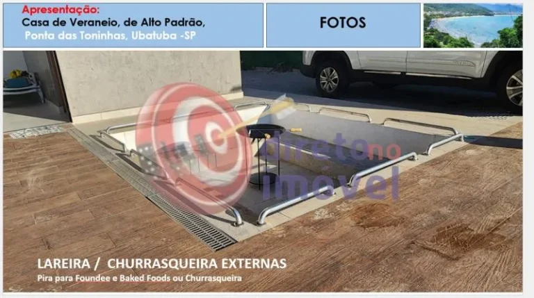 Imagem Casa de alto padrão com 4 suítes 5 vagas Toninhas Ubatuba SP
