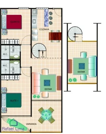 Flats 1 a 3 quartos Pronto para Morar Sairé - PE - Centro