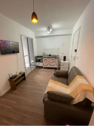 Imagem Apartamento com 31 M², 2 dormitórios, 1 banheiro social, cozinha integrada com a sala e varanda, s...