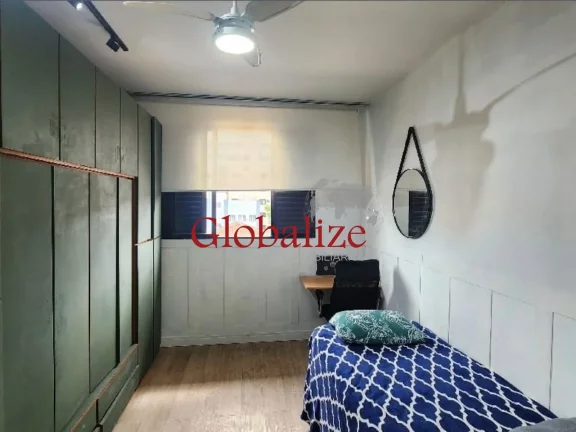 Imagem Locação no Gonzaga Apartamento 2 dormitórios Modernizado e Mobiliado por Apenas R$ 3.200 o Pacote!