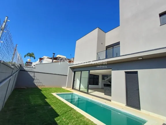 Imagem Sobrado à venda em condomínio fechado, com excelente padrão construtivo e ótima distribuição d...
