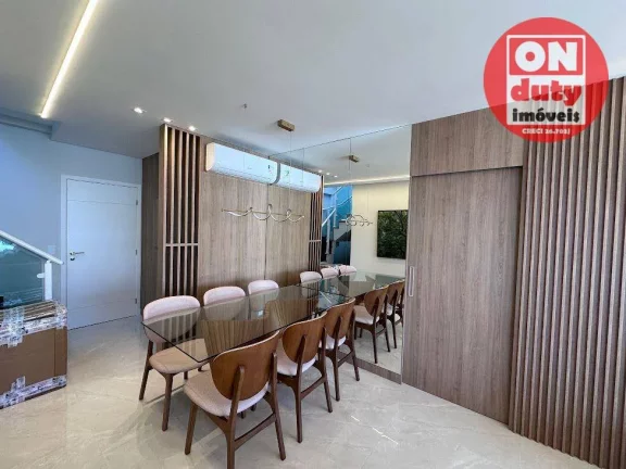 Imagem Cobertura com 3 dormitórios à venda, 158 m² por R$ 4.000.000,00 - Embaré - Santos/SP
