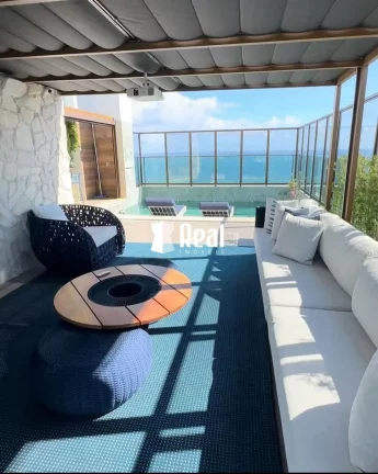 Imagem Pé direito Duplo - Porteira Fechada -Vista Mar