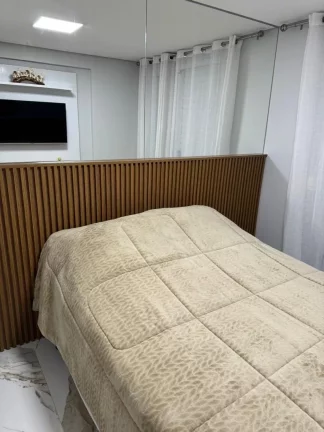 Imagem Apartamento de luxo no coração de Santo André-SP: 3 quartos, 3 suítes, 4 banheiros, 2 vagas na garagem, 115m²! Confira agora no Condomínio Paris Santo André!