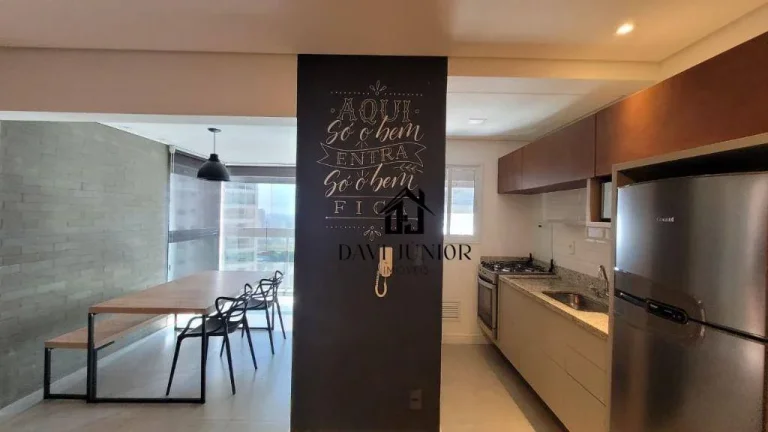 Imagem Apartamento com 1 dormitório para alugar, 50 m² por R$ 4.300,00/mês - Parque Campolim - Sorocaba/SP