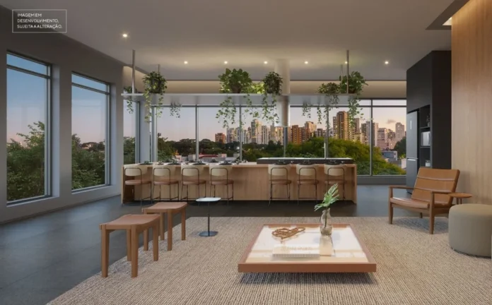 Imagem Apartamento 251M², 4Q, 4 Suítes, 6 Banheiros, 3 Vagas, 1 Lavabo, Academia, Piscina, Piscina Raia 25M, Quadra de Tênis, Sauna Seca e Úmida, Pet Play.