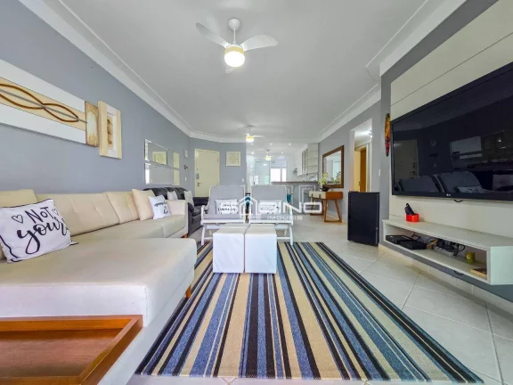 Imagem Apartamento à Venda no Edifício Rio Tapajós, com 4 dormitórios 2 suítes 142m², em Riviera de São Lourenço - Bertioga SP.