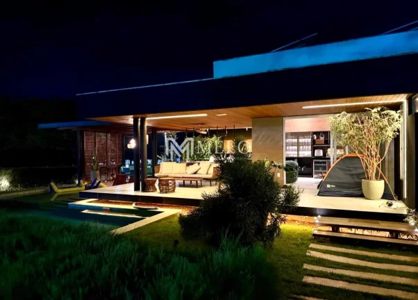 Imagem CONDOMÍNIO GRAVATÁ COUNTRY - CASA MOBILIADA E DECORADA - 5qts., 5uites, 4vagas, 400m2