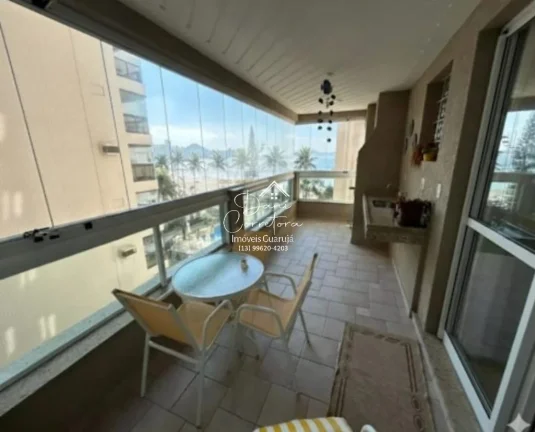Imagem Apartamento Ed Classique Astúrias, Guarujá-SP: 4 quartos, 2 suítes, 2 vagas de garagem, 160m² - Venda ou Locação!