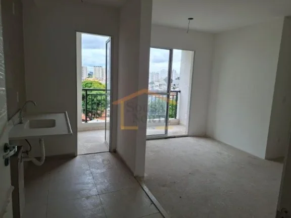 Imagem Apartamento novo com 36,5m², 2 dormitórios, sala para dois ambientes, cozinha, área de serviço, ...