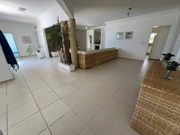 Imagem Sobrado luxuoso de alto padrão à venda condomínio Bougainville frente praia