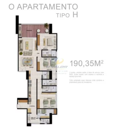 Imagem Vendo apartamentos prontos de altíssimo padrão a partir de 160m2, com mega varanda gourmet, 2, 3 ou 4 sts.