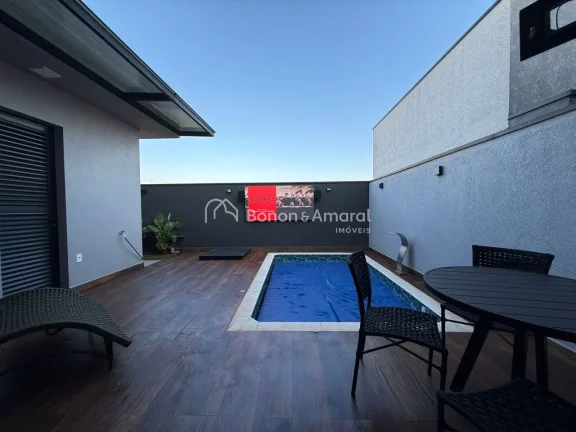 Imagem Casa Térrea à Venda no Condomínio Santorini - Paulínia/SP

Essa casa térrea une modernidade, co...