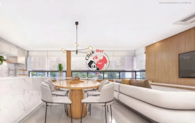 Imagem Descubra o privilégio de viver em um projeto verdadeiramente exclusivo! Apartamento à venda com 3 suítes no bairo Jardim em Santo André