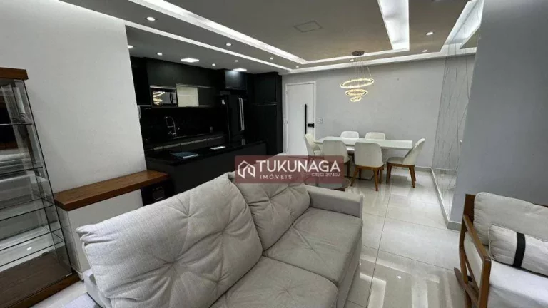 Imagem Apartamento com 3 quartos à venda, 95 m² por R$ 1.090.000 - Jardim Flor da Montanha - Guarulhos/SP