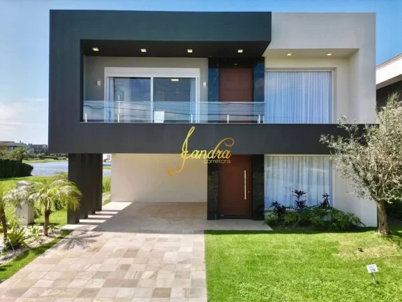 Imagem Casa condomínio fechado Xangri-la com 5 suítes 452m² mobiliado e decorado