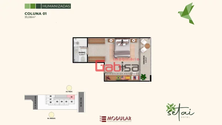 Imagem Hotel com 1 dormitório à venda, 32 m² por R$ 395.000,00 - Centro - Cabo Frio/RJ