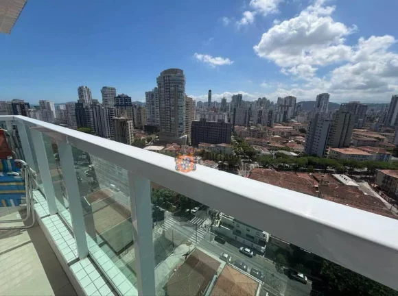 Imagem Apartamento com 2 dormitórios à venda, 52 m² por R$ 835.000 - Embaré - Santos/SP