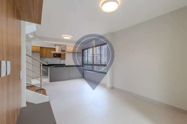 Imagem Apartamento de Luxo em Moema: 2 Quartos, 2 Suítes, 2 Salas e 1 Vaga de Garagem - São Paulo-SP