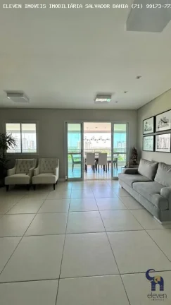 Imagem ALTAVISTA PATAMARES: 3 SUÍTES, VARANDÃO GOURMET DE 32M² E VISTA MAR COM 3 VAGAS 