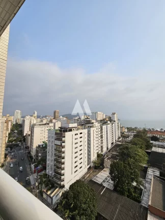 Imagem Apartamento alto padrão à venda com 3 suítes e Vista para o mar no bairro da Aparecida em Santos/SP