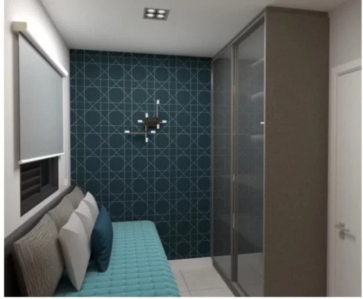 Imagem Apartamento à venda em Parque Novo Oratório, Santo André-SP: 2 quartos, 1 banheiro, 1 vaga, 44m² - Minha Casa Minha Vida!