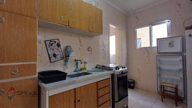 Imagem Apartamento com 1 dormitório à venda, 43 m² por R$ 220.000,00 - Vila Caiçara - Praia Grande/SP