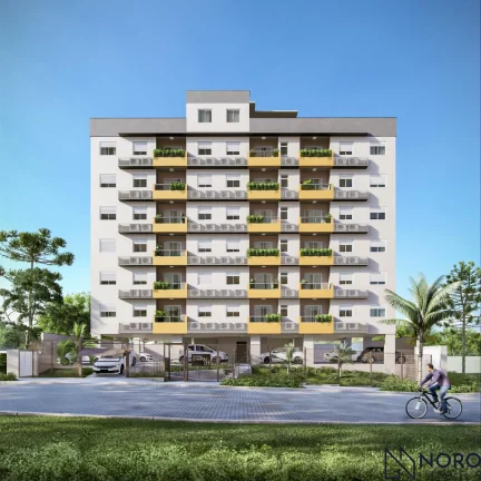 Imagem Novo apartamento com sacada, 2 dormitórios, sendo 1 suíte, no Residencial Di Nap